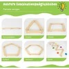 Promotions Balanso strypų rinkinys, 12 dalių, 70x10x1,8 cm, natūralių spalvų