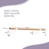 Promotions Baleto strypas, 120x15x31 cm, baltas