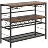 Promotions Baro stalas, 104,1x40,6x86,4 cm, Rudas
