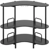 Promotions Baro stalas, 121,9x66x101,6 cm, rudos spalvos, juodas