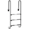 Promotions Baseino kopetėlės, 55x25x132,5 cm, nerūdijančio plieno