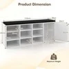 Promotions Batų suoliukas, 110.5x30.5x49.5 cm, Rudas