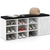Promotions Batų suoliukas, 110.5x30.5x49.5 cm, Rudas