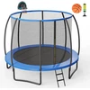Promotions Batutas 244x244x244 cm Mėlynas Juodas Plieninis Krepšinio Lankas