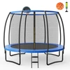 Promotions Batutas 244x244x244 cm Mėlynas Juodas Plieninis Krepšinio Lankas