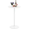 Promotions Bistro stalas, 60x60x101.5 cm, balta, metalas