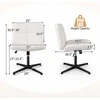 Promotions Biuro kėdė, 73.7x63.5x77.5-91.4 cm, Smėlio spalvos