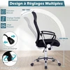 Promotions Biuro kėdė 59x59.5x111-121 cm Juoda Reguliuojama Ergonomiška