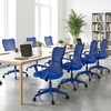 Promotions Biuro kėdė 63,5x62x95,5-103 cm Mėlynas tinklelio audinys