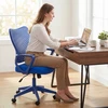 Promotions Biuro kėdė 63,5x62x95,5-103 cm Mėlynas tinklelio audinys