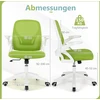 Promotions Biuro kėdė, ergonominė, 63x63x92-100 cm, žalia