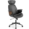 Promotions Biuro kėdė 69.9x66x114.3-124.5 cm Juoda Reguliuojamo aukščio