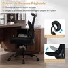 Promotions Biuro kėdė, 72x72x116-126 cm, juoda, ergonomiška