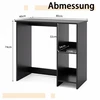 Promotions Biuro stalas 80x40x74 cm kavos spalvos