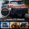 Promotions Cargo dėžė 129x42x45 cm Oranžinė Juoda PVC Sulankstoma Atspari vandeniui Saugykla