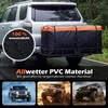 Promotions Cargo dėžė 148x61x61 cm Oranžinė Juoda PVC Sulankstoma Vandeniui atspari Saugykla