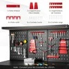 Promotions Darbo stalas, 121x61x156 cm, Juodas
