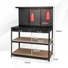 Promotions Darbo stalas, 121x61x156 cm, Juodas