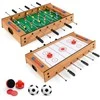 Promotions Daugiafunkcis stalas futbolui ir oro rituliui, 69x36x10 cm, žalias, žaidimų stalas