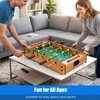Promotions Daugiafunkcis stalas futbolui ir oro rituliui, 69x36x10 cm, žalias, žaidimų stalas