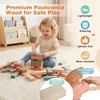 Promotions Dėliojimo žaidimas 54 dalys 15x15x53 cm daugiaspalvis medis