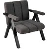 Promotions Didelis akcentinis fotelis, 74x78x84 cm, pilkas