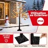 Promotions Dirbtinė Kalėdų eglutė, 150 cm, Raudona
