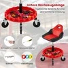 Promotions Dirbtuvių mobili kėdutė, 56x71-83 cm, Raudona