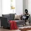 Promotions Dviejų vietų sofa, 141x80x72 cm, Pilka
