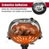 Promotions Elektrinė BBQ grilis, 52x44x82 cm, juoda