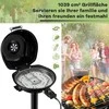 Promotions Elektrinė BBQ grilis, 52x44x82 cm, juoda