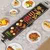 Promotions Elektrinė kaitlentė, 116,5x24x10,5 cm, Juoda