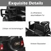 Promotions Elektrinis automobilis, 123x80x80 cm, Juodas