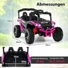 Promotions Elektrinis automobilis, 12V elektrinis UTV sunkvežimis, rožinis