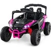 Promotions Elektrinis automobilis, 12V elektrinis UTV sunkvežimis, rožinis