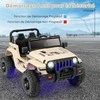 Promotions Elektrinis važiuojamas automobilis, 114x78x67 cm, juodas