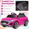 Promotions Elektrinis automobilis, Audi SQ8, 98x49x43 cm, Juoda