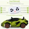 Promotions Elektrinis automobilis, Lamborghini, 108x64x41 cm, žalias