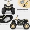 Promotions Elektrinis keturratis ATV vaikams, 104x67x74 cm, geltonas, su akumuliatoriumi