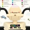 Promotions Elektrinis keturratis ATV vaikams, 104x67x74 cm, geltonas, su akumuliatoriumi