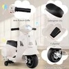 Promotions Elektrinis motociklas, Vespa vaikams licencijuotas, 6V, baltas