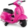 Promotions Elektrinis vaikų motociklas, licencijuota Vespa, 6V, rožinė