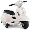 Promotions Elektrinis motociklas, Vespa vaikams licencijuotas, 6V, baltas