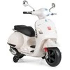 Promotions Elektrinis motociklas vaikams, 101x46x75 cm, baltas, paspiriama žaislinė transporto priemonė
