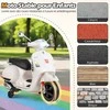 Promotions Elektrinis motociklas vaikams, 101x46x75 cm, baltas, paspiriama žaislinė transporto priemonė