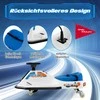 Promotions Elektrinis paspirtukas kartingas, 90x56x40 cm, baltas mėlynas