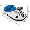 Promotions Elektrinis paspirtukas kartingas, 90x56x40 cm, baltas mėlynas