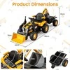 Promotions Elektrinis vaikiškas traktorius, 12V, geltonas