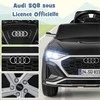 Promotions Elektrinis vaikiškas automobilis, Audi SQ8, 98x49x43 cm, Juodas