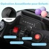 Promotions Elektrinis vaikiškas automobilis, 133x83.5x76 cm, juodas, metalas